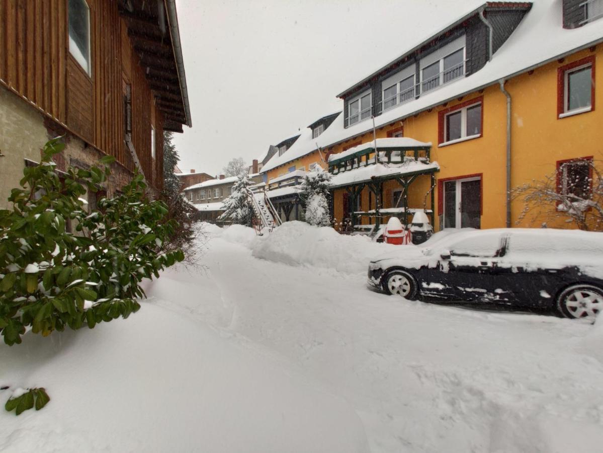 Ferienwohnung Cassiopeia Harzgerode Bagian luar foto